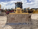 Used Bulldozer in yard,Side of used Dozer,Front of used Bulldozer